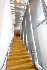 Modern interior stairs
