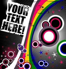 Abstract Template Background, Easily Editable.