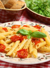 Rigatoni Pasta with Roasted Cherry Tomatoes