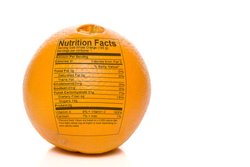 Orange Nutrition Facts
