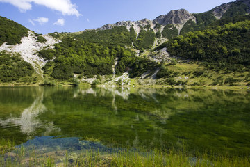 Satorsko lake - in the western regions of Bosnia