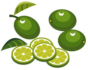 Simplistic limes with slices