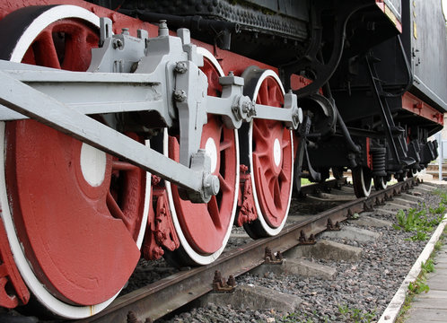 Steam-engines wheels