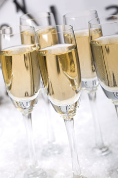 Champagne flutes