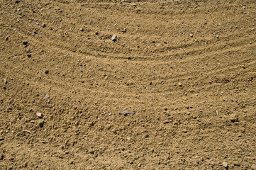 Sand in bunker
