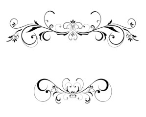 Wedding floral frame