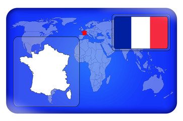 3D-Button - Frankreich © Frank Eckgold