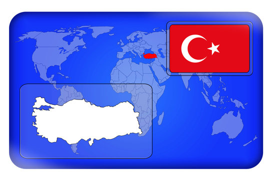 3D-Button - T&uuml;rkei