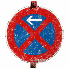 No parking sign