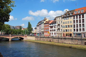 Maisons colorées à Strasbourg