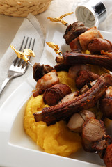 Spiedo bresciano - Secondi di carne lombardia