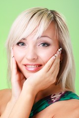 Fototapeta premium Attractive young lady