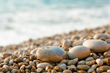 Sassi in spiaggia