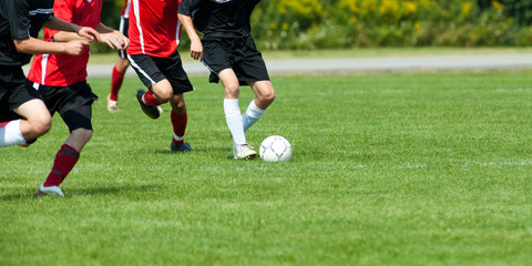 Obraz premium Soccer Action