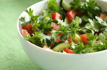 Very tasty salad for lunch. Healthy Eating