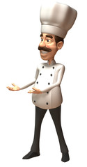 Chef présente