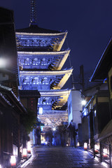 Fototapeta na wymiar 法観寺