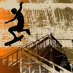 Skateboy Grunge - 16766158