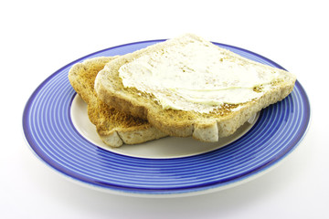 Toast on a Plate
