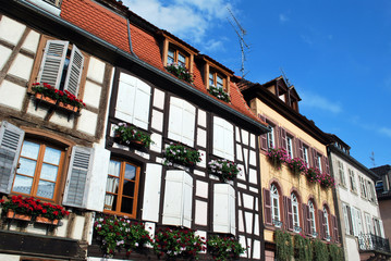 Maisons traditionnelles dans Ribeauvillé