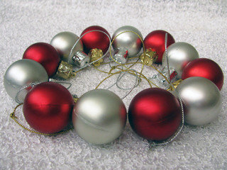 Color Christmas Balls