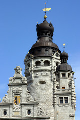 Fototapeta premium Leipzig Neues Rathaus