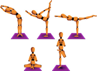 Yoga postures