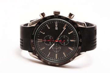 Black sports watch