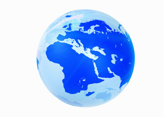 地球儀、ヨーロッパ