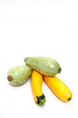 Squash On White