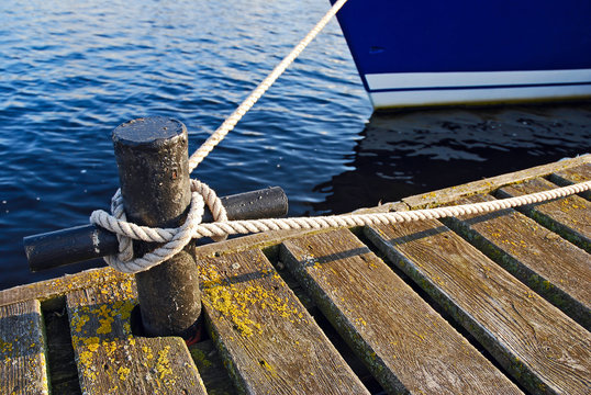 Fototapeta Boat pier