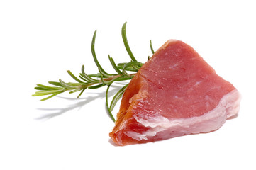 Roher Schweineschinken