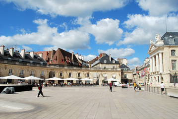 Place de la Libération de Dijon - obrazy, fototapety, plakaty