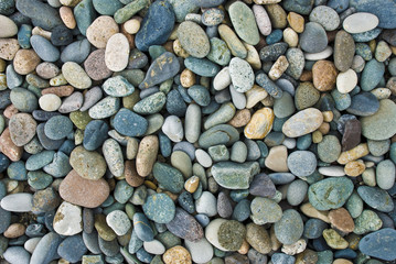 Colorful pebbles