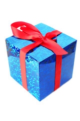Gift isolated on white
