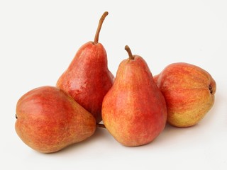 red pears