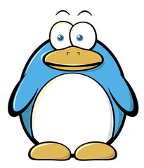 cartoon penguin