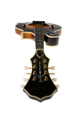 Bluegrass Mandolin Isolated on White Background