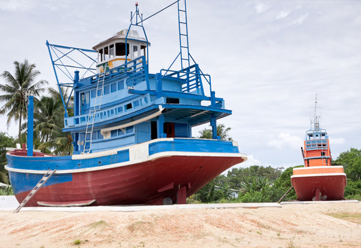Thailändisches Fischerboot