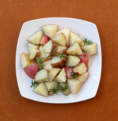 Roasted Red Baby Potatoes