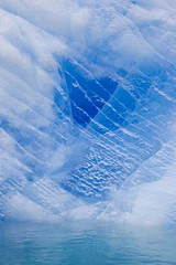 Foto op Canvas Blue Antarctic iceberg © willtu