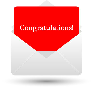 Busta congratulations!