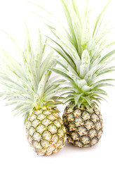 Pineapple on a white background