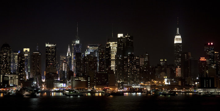 Fototapeta Midtown Lights