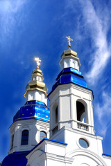 cathedral with cupolas