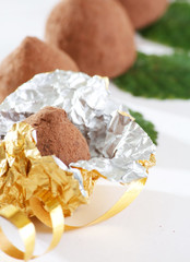 chocolate truffles.