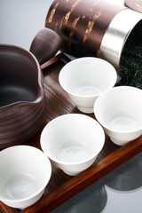 Traditional tea ceremony accessories(Japan).