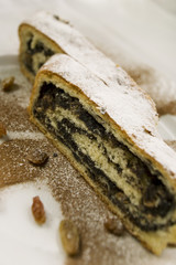 traditional  home made strudel