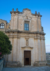 Fototapeta na wymiar Sant 'Agostino kościół. Matera. Basilicata.