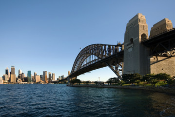 Sydney Harbour Bridge and CBD